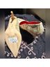 Escada Snake Print Tan White Heels Size EU 40 - photo 8