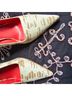 Escada Snake Print Tan White Heels Size EU 40 - photo 12