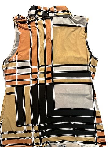 BCBGMAXAZRIA Sleeveless Button-Down Shirt (view 2)