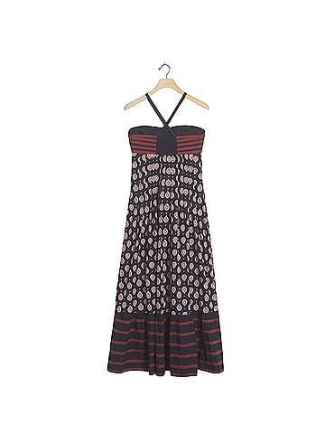 Anthropologie Zosime Abstract Halter Maxi Dress Casual Dress (view 2)