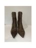 Paige 100% Leather Brown Ankle Boots Size 9 1/2 - photo 5