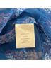 Johnny Was 100% Silk Floral Blue T-Shirt Size S - photo 8