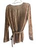 Solitaire Pink Long Sleeve Blouse Size XL - photo 2