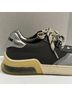 Coach 100% Canvas Silver White Sneakers Size 9 1/2 - photo 5