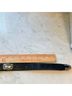 Fossil Solid Black Silver Belt Size S - photo 6