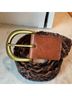 Fossil Leather Belt Size S - photo 5