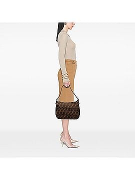 Fendi Zucca Canvas Shoulder Bag (view 2)