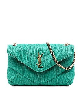 Saint Laurent Toy Matelasse Canvas Monogram LouLou Crossbody (view 1)