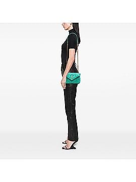 Saint Laurent Toy Matelasse Canvas Monogram LouLou Crossbody (view 2)