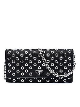 Prada Tessuto Grommet Wallet On Chain (view 1)