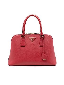 Prada Medium Saffiano Lux Promenade Satchel (view 1)