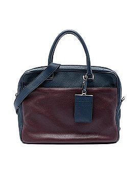 Prada Bicolor Vitello Daino Briefcase (view 1)