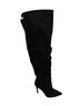 Jessica Simpson 100% Microfiber Black Heels Size 7 1/2 - photo 2