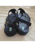 Oka B. Blue Silver Sandals Size 10 - photo 6