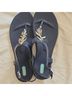 Oka B. Blue Silver Sandals Size 10 - photo 3