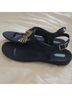 Oka B. Blue Silver Sandals Size 10 - photo 11