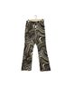 Motel Rocks Print Brown Ivory Track Pants Size 26 waist - photo 1