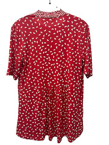 Susan Graver 3/4 Sleeve Silk Top (view 2)