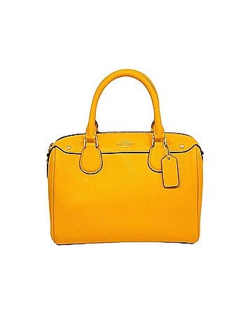Coach Bennett Leather Satchel (view 1)