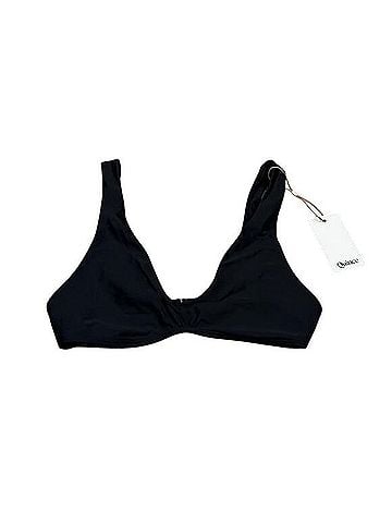 Quince Italian Plunge Bikini Top Swimsuit Top (view 1)