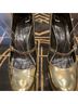 Charles Nolan Silver Gold Heels Size 10 - photo 6