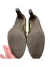 Charles Nolan Silver Gold Heels Size 10 - photo 2