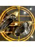 Charles Nolan Silver Gold Heels Size 10 - photo 4