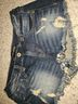 Express Blue Denim Shorts Size 6 - photo 3