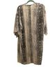 She + Sky 100% Polyester Snake Print Multi Color Jacket Size M - photo 2