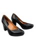 Earthies 100% Patent Leather Snake Print Black Heels Size 6 1/2 - photo 2