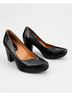 Earthies 100% Patent Leather Snake Print Black Heels Size 6 1/2 - photo 6