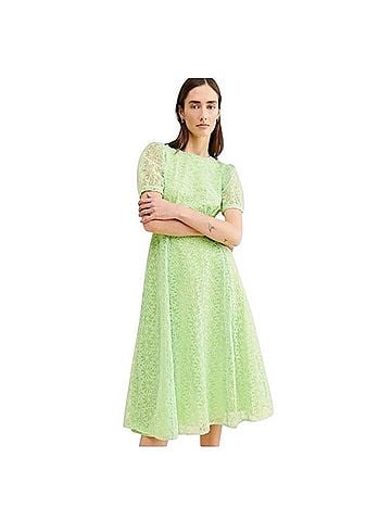Anthropologie Greylin Suki Embroidered Midi Dress Casual Dress (view 1)