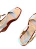 Michael Kors 100% Leather Solid White Wedges Size 10 - photo 2