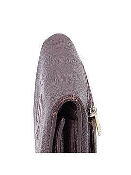 Chanel Chanel Timeless Tri-Fold Wallet in Burgundy Caviar Leather (view 2)