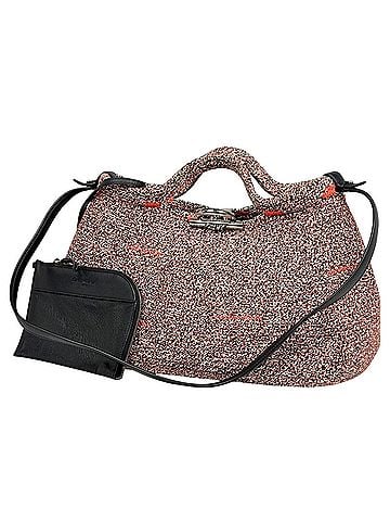 Balenciaga Balenciaga BALENCIAGA Logo Handbag Zigzag 2-Way Shoulder Bag Canvas Orange Black Multicolor 380688 Women's (view 1)