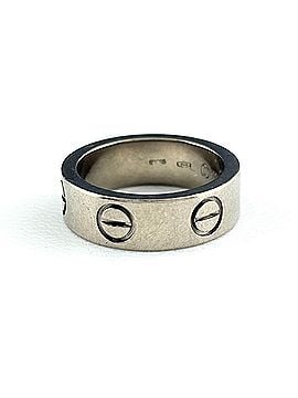 Cartier Cartier Love Ring, White Gold (WG), 750, Women's Ring (view 2)
