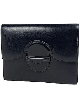 Hermès Hermes Hermès Faco Second Bag/Clutch Bag in Box Calf Leather, Navy Blue, Women's (view 1)