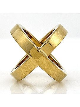 Hermès Hermes Cosmos Scarf Ring, Holder, Gold Plated Ring for Women (view 2)