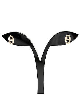 Hermès Hermes Chaine d'Ancre Farin d'Or TPM Earrings, Pink Gold (PG), 750, Women's Earrings (view 1)