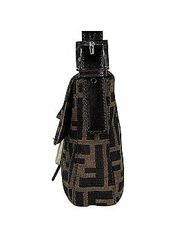 Fendi Fendi Zucca pattern Mamma Baguette handbag, one-shoulder bag, canvas, brown, 26424, women's. (view 2)