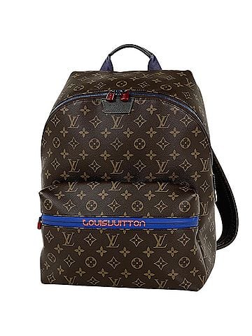 Louis Vuitton Louis Vuitton Apollo Backpack Daypack Rucksack Monogram Brown Blue M43849 (view 1)