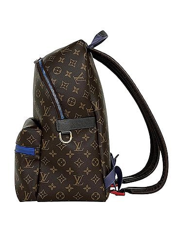 Louis Vuitton Louis Vuitton Apollo Backpack Daypack Rucksack Monogram Brown Blue M43849 (view 2)