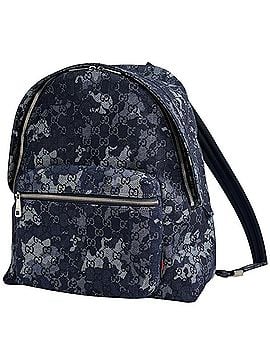 Gucci Gucci GG Denim Large Backpack Daypack Rucksack Navy 849008 Men's (view 1)