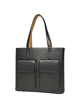 Louis Vuitton Louis Vuitton Wilwood Shoulder Bag/Tote Bag, Monogram Mat, Noir (Black), M55102, Women's (view 1)