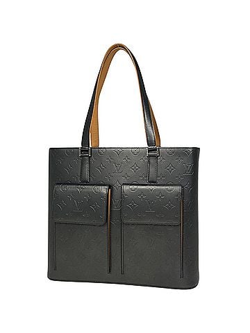 Louis Vuitton Louis Vuitton Wilwood Shoulder Bag/Tote Bag, Monogram Mat, Noir (Black), M55102, Women's (view 1)