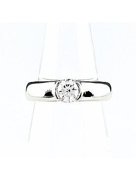 Tiffany & Co. Tiffany &amp; Co. Dots Ring, Platinum Ring with Diamonds, Pt950, Women's (view 1)