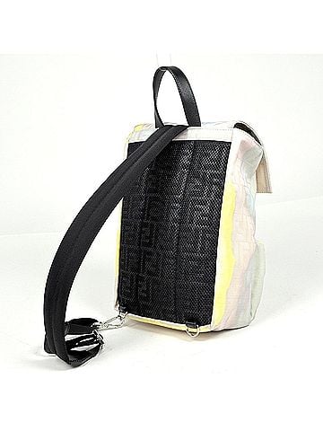 Fendi Fendi FENDI Fendiness Backpack Logo Daypack Nylon Multicolor 7VZ067 Women's (view 2)