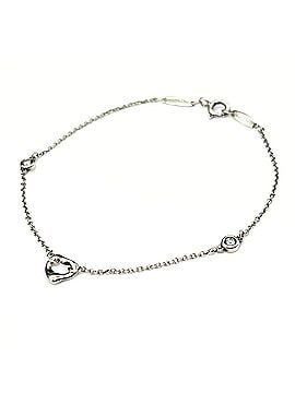 Tiffany & Co. Tiffany &amp; Co. Diamond by the Yard Open Heart Bracelet, Silver, 2-piece set, Elsa Peretti design, melee diamond bracelet, SV, diamond, women's. (view 1)