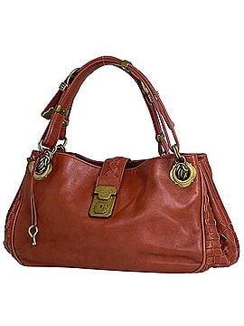 Bottega Veneta Bottega Veneta Intrecciato Handbag Shoulder Bag Leather Brown 162114 Women's (view 1)