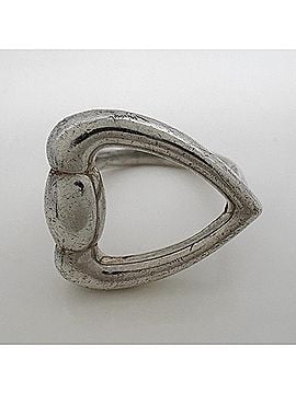 Gucci Gucci logo ring, vintage horsebit design, sterling silver (925), women's ring. (view 2)